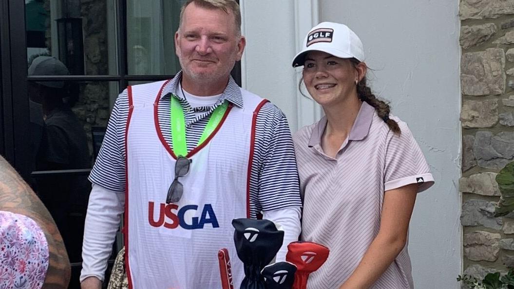 Amateur Asterisk Talley, local caddie have plenty of fun at US Women's Open